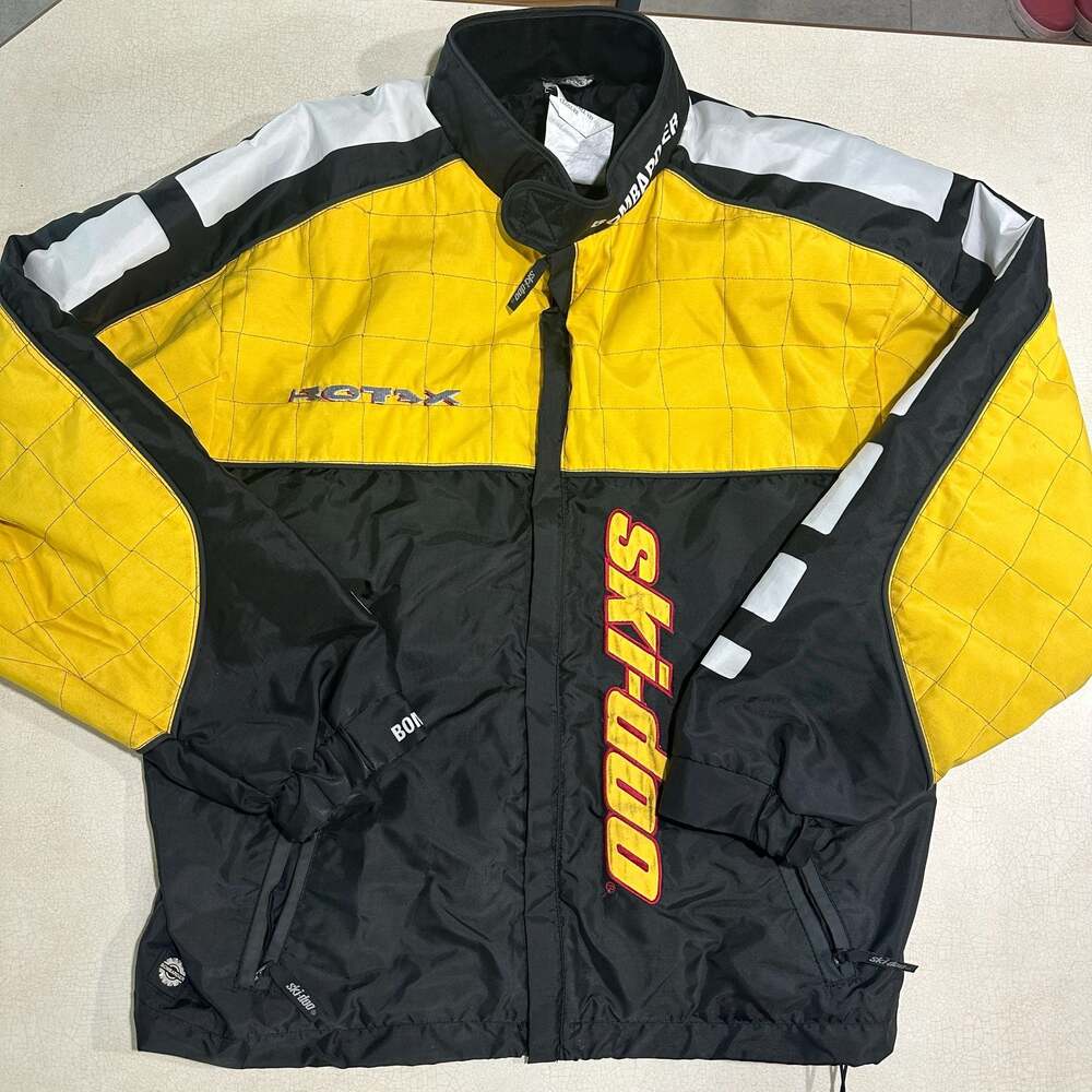 Vintage Ski-Doo Bombardier Sno Gear Summer Racing Jacket Men's XL